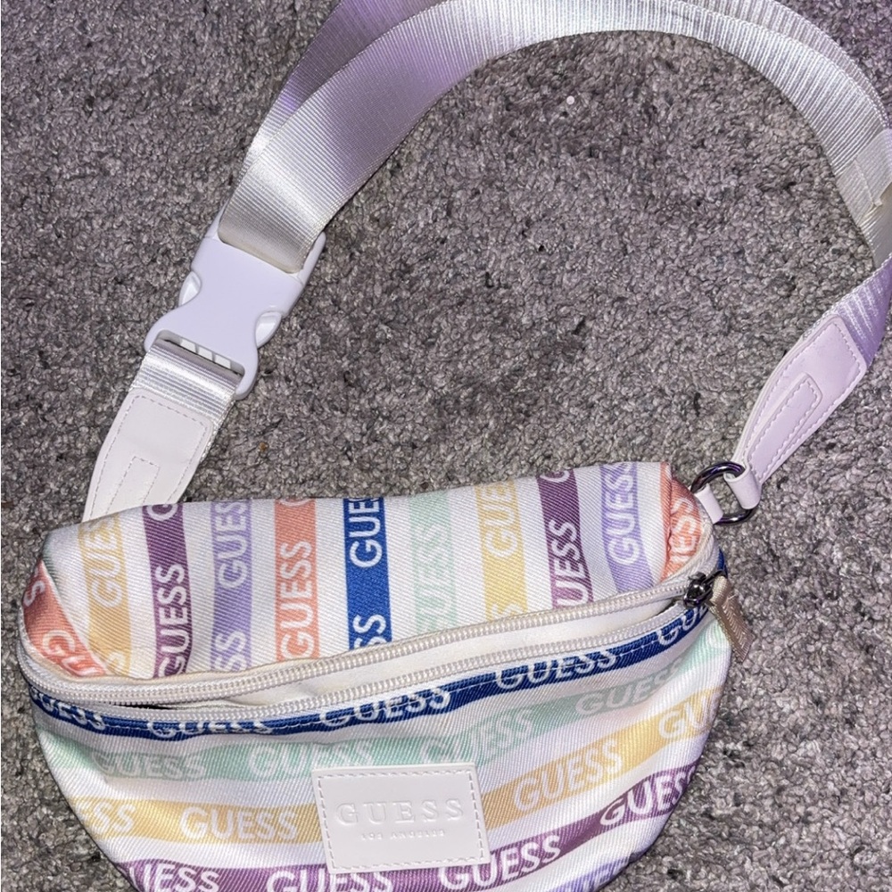 GUESS Multicolor Logo Crossbody Bag